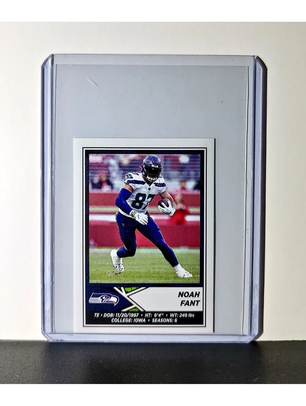 Noah Fant 2024 Panini NFL Sticker #544 Seattle Seahawks